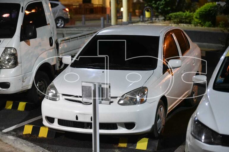 Vehículo recuperado en el Tercer barrio de Luque.