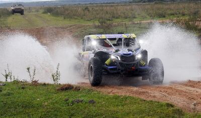 Gran triunfo de la dupla Denes Tómboly/Fernando Mussano en UTV Turbo.