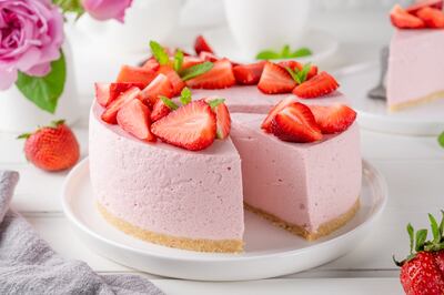 Tarta de yogur light.