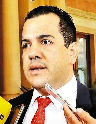 El senador Rodolfo Friedman (ANR-Añetete) está imputado por supuesto caso de malversación.