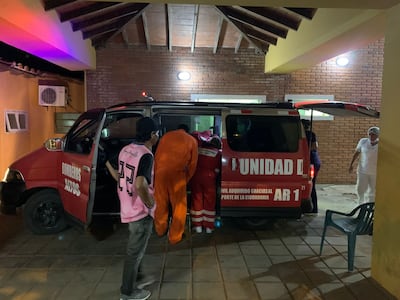 Beba nació en brazos de los Bomberos Voluntarios de Altos