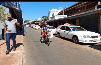 En varios sectores el movimiento es mínimo.