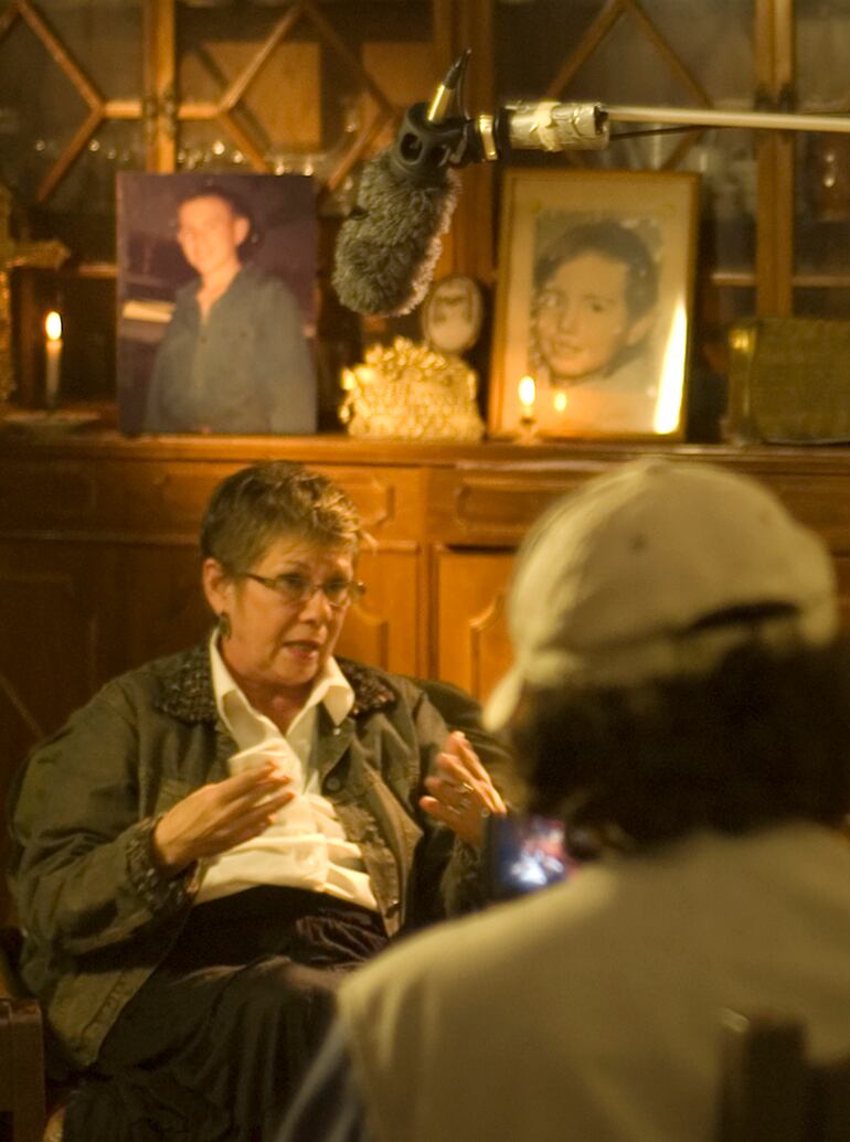 Dra. Teresita Benítez de Amarilla, madre del cadete Amarilla.