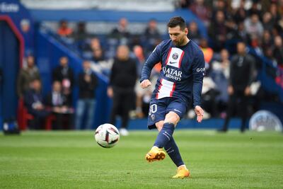 Lionel Messi fue sancionado por el Paris Saint Germain