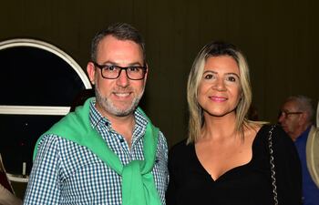 Néstor Rodríguez y Nancy Cáceres.