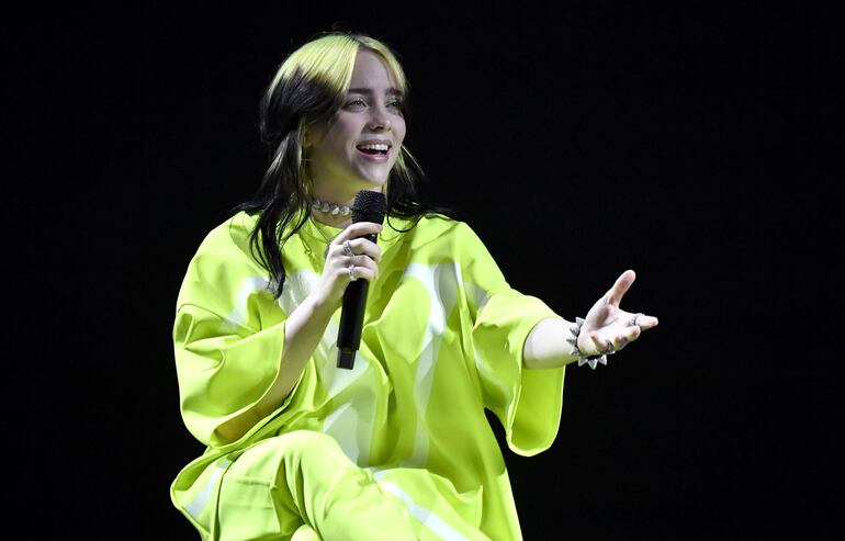 La cantante estadounidense Billie Eilish.
