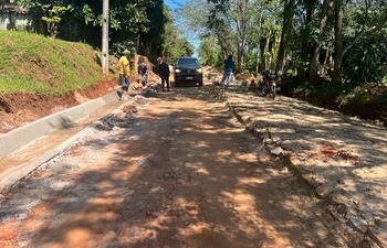 Los pobladores de “Arroyo Porã" están disconformes por la forma en la que están trabajando en la zona.