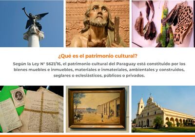 La campaña busca que la gente conozca lo que es patrimonio.