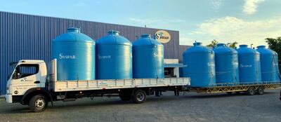 Tanques domiciliarios y también corporativos