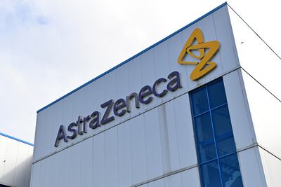 Oficinas de la multinacional farmacéutica AstraZeneca en Macclesfield, Cheshire.