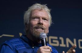 El fundador del grupo Virgin Sir Richard Branson.