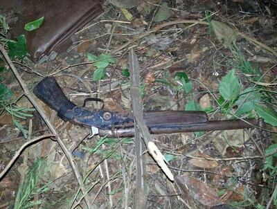 Del poder del investigado Arnaldo Rodríguez Mendoza se incautó una escopeta. (Imagen ilustrativa).