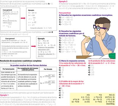 Ecuaciones cuadráticas (2)