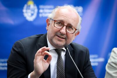 El ministro de Educación y Cultura de Uruguay, Pablo Da Silveira.