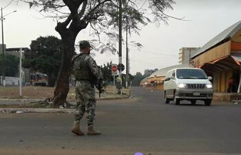 Los militares reforzaron los controles en la frontera de Pedro Juan Caballero.