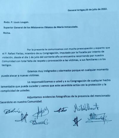 Preocupa regreso de sacerdote imputado por coacción sexual.