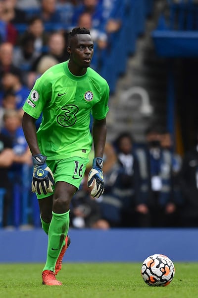 Edouard Mendy, arquero del Chelsea.