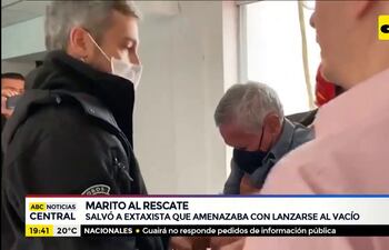 ¡Marito al rescate! Salvó la vida a un extaxista