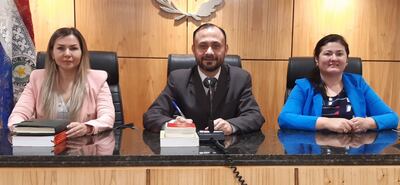 El Tribunal de Sentencia que se encargó de juzgar a Lanús Luis Venancio.