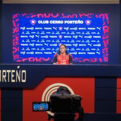 Robert Piris da Motta habló en conferencia de prensa en Cerro Porteño