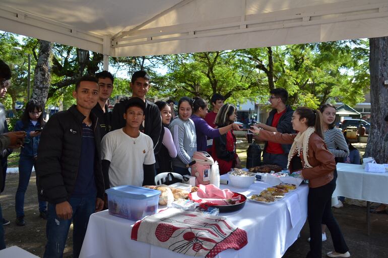 Feria de emprendedores en San Ignacio, Misiones.