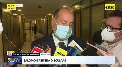Óscar "Cachito" Salomón pidio disculpas por difundir rumores de supuestos vínculos del asesinato de Jorge Ríos con el narcotráfico.