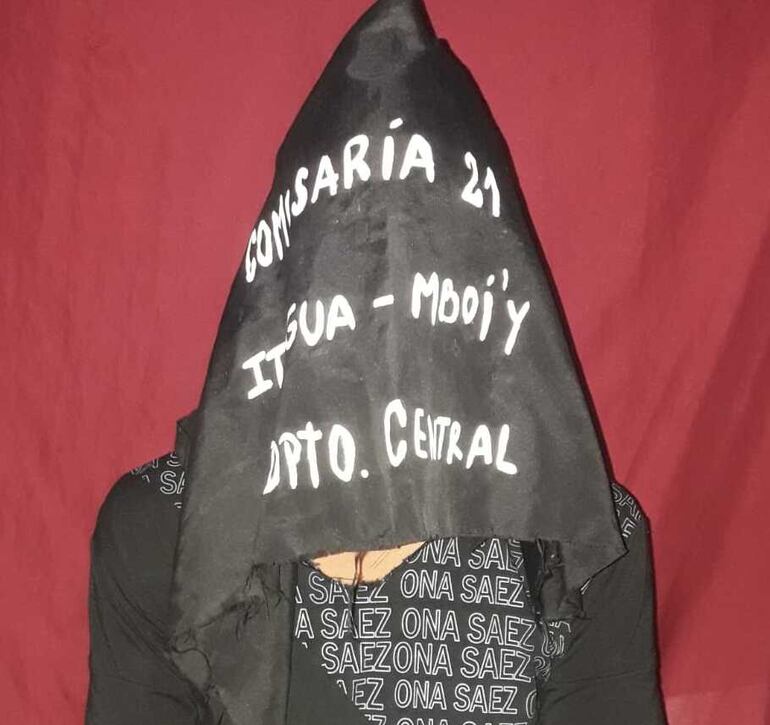 Federico Daniel Ruiz Díaz, detenido.