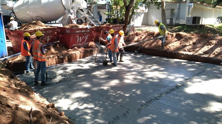 MOPC construye un albergue en el predio del Ineram.