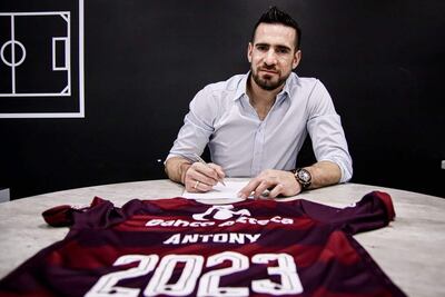 Antony Domingo Silva (38 años), arquero paraguayo del Puebla.