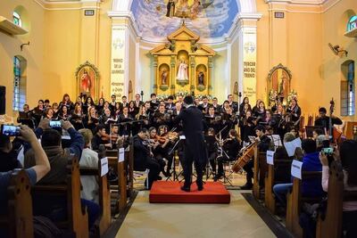 Segunda edición del concierto de música sacra en el Santuario Nuestra Señora del Rosario.