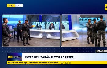 Linces utilizarán pistolas "Taser"