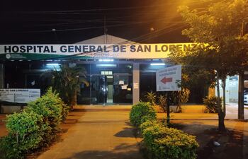 Fachada del Hospital General de San Lorenzo (Calle'i).