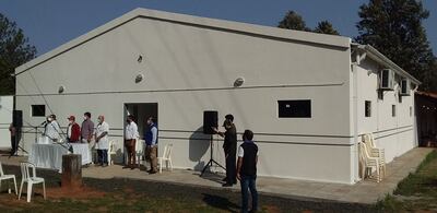 El sector será utilizado para los cuadros respiratorios.