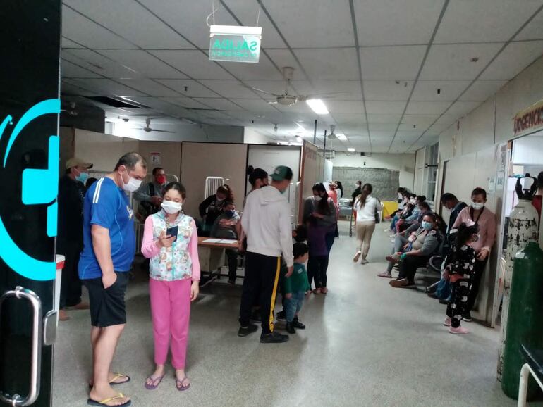 El fin de semana último el hospital de Villa Elisa estuvo abarrotado de pacientes pediátricos. Un total de 900 chicos fueron atendidos en la sala de urgencias en 4 días.