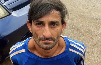 Juan Carlos Sandoval Martínez fue capturado este viernes en el Mercado Municipal de Abasto.