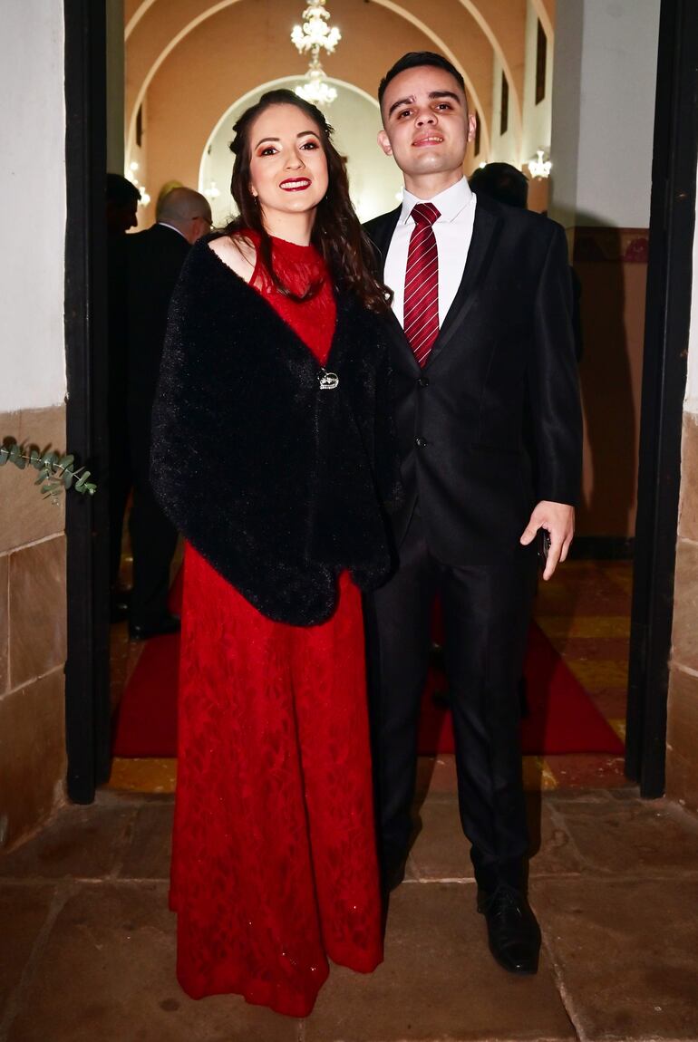 María Vázquez y Sebastian Melgarejo.