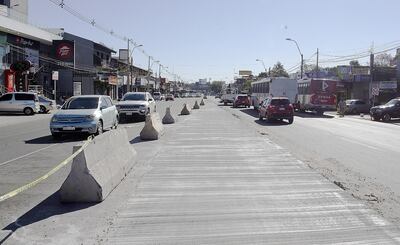 En la zona del fallido metrobús aún se deben ejecutar obras de desagüe y mejoras que hasta ahora no se concretan.