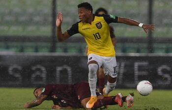 Gonzalo Plata, número 10 de la selección de Ecuador.