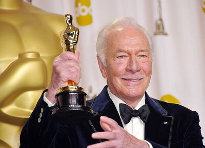 Christopher Plummer ganó el Óscar por la comedia “Beginners”, cuando tenía 82 años de edad.