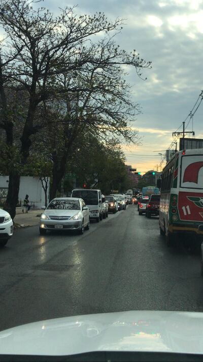 Tránsito en Asunción