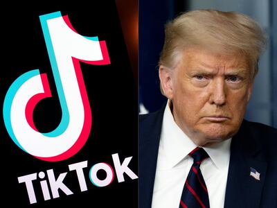 Donald Trump sigue su guerra contra TikTok.