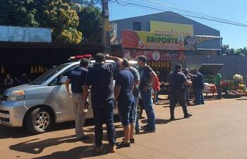 El nuevo caso de sicariato en el Este del país se registró frente a una verdulería.