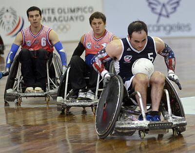 En el rugby en silla de ruedas, Paraguay ya fue incluso sede de competiciones internacionales.