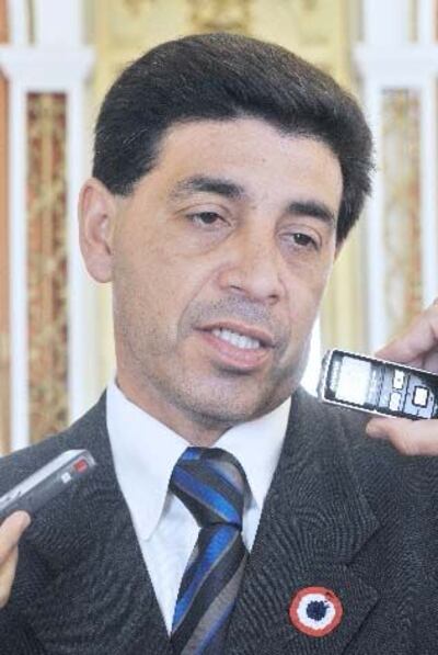 Senador Víctor Ríos (PLRA).