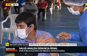 Salud analiza denuncia penal contra médico antivacunas