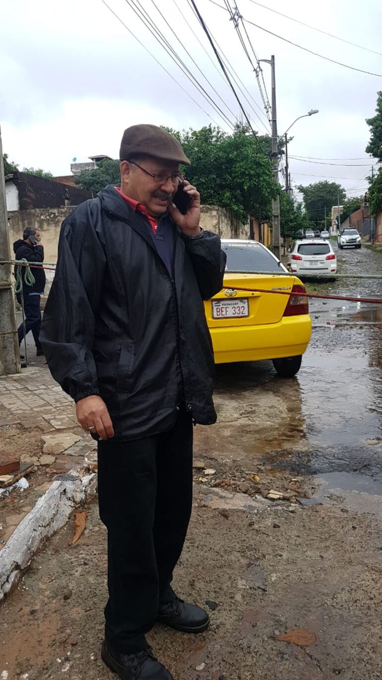 Miguel Coronel, taxista.