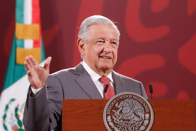 Andrés Manuel López Obrador, presidente de México.
