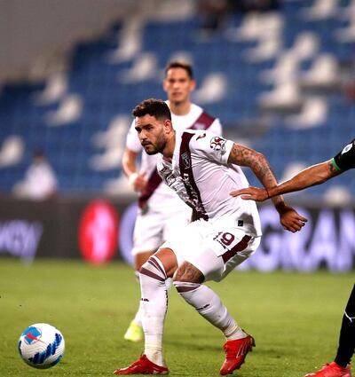 Arnaldo Antonio Sanabria (26 años) participó del gol del Torino contra Cagliari.
