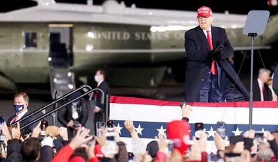 El presidente de EE.UU., Donald Trump, hizo una meteórica campaña política. (AFP).