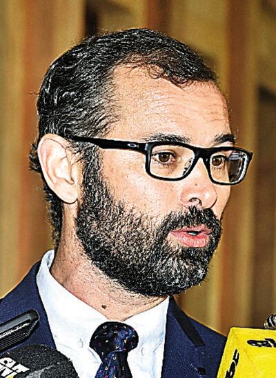 El titular de la DNCP, Pablo Seitz.